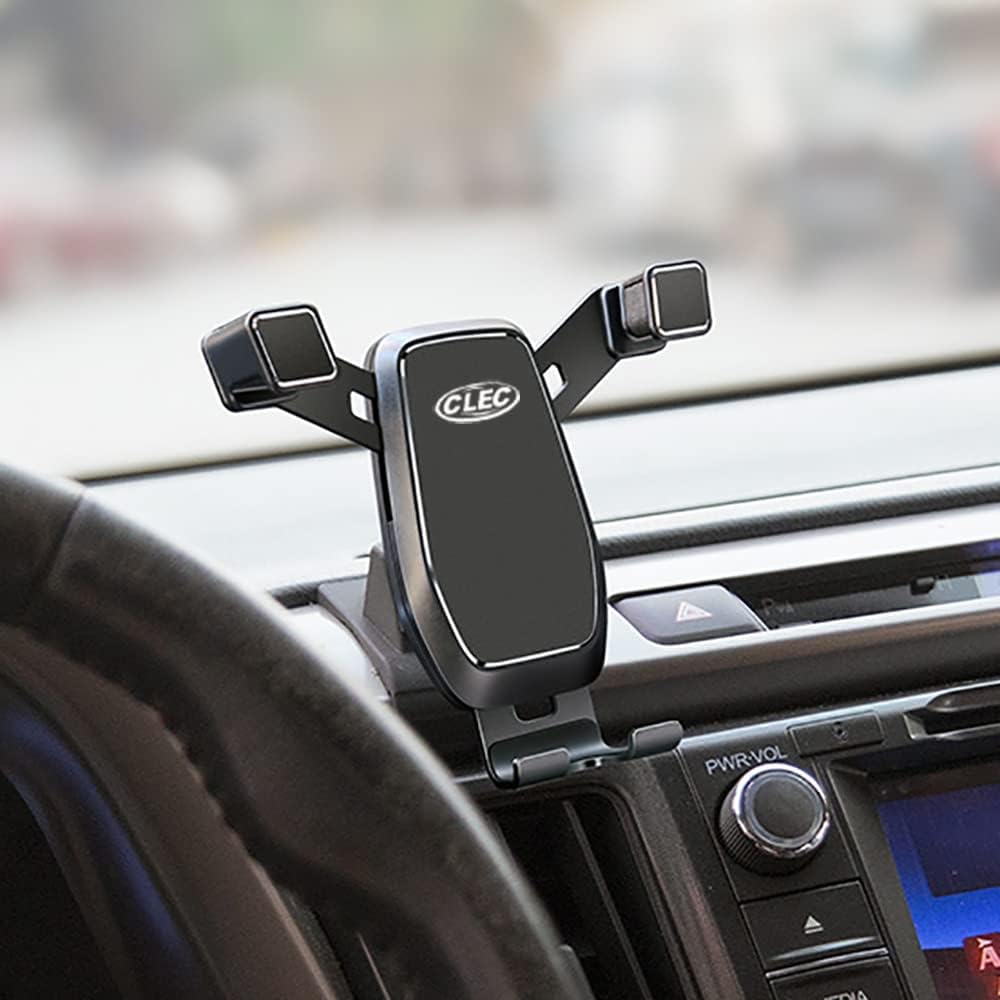 [Australia - AusPower] - AYADA Phone Holder Compatible with Toyota RAV4, Phone Holder Phone Mount Upgrade Design Gravity Auto Lock Stable Without Jitter Easy to Install 2013 2014 2015 2016 2017 2018 Hybrid Accessories 