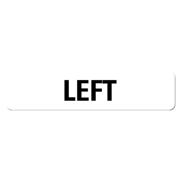 Left Medical Labels