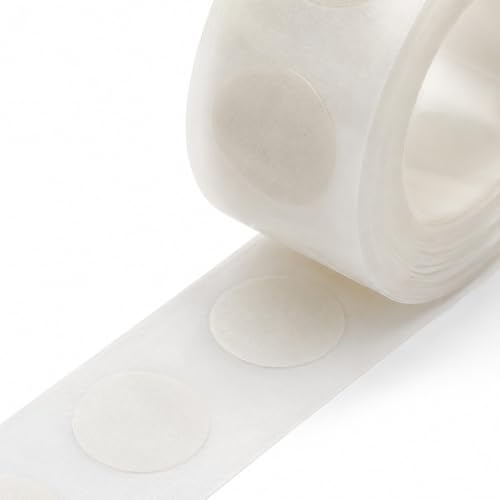 Luooi 1,000 transparent double-sided adhesive dots for balloons, wedding decorations, crafts, and photos