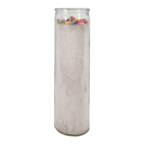 Quit Addiction-Palm Wax Spiritual Intention Spell Candle-[White] | Vela CASA ESOTERICA PERFUMADA- (QUITA VICIOS)