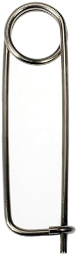 Dorman 140-133 stainless steel reusable locking safety pins, 1/8-inch diameter, 10-pack