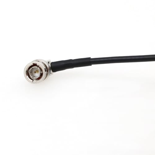 6G SDI Video Cable for Blackmagic Micro Studio Camera 4K G2, Video Assist 4K 5" Monitor, Right Angle HD Micro BNC to BNC High Density 15cm