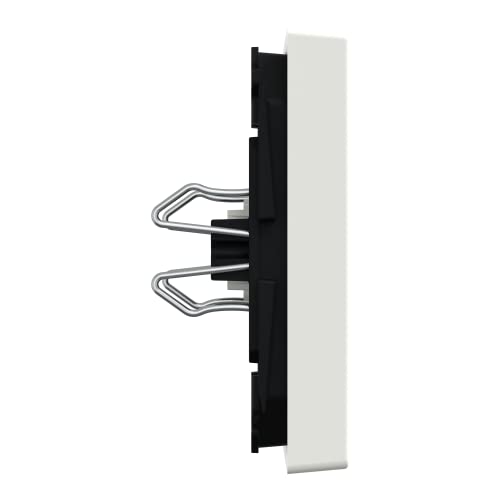 Merten 436019 Rocker with control lamp, polar white glossy, System M | For control switch and push button insert, system M, polar white glossy, 1 piece
