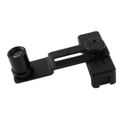 Microscope Lens Cellphone Adapter, Microscope Cellphone Camera Adapter with 12.5X Eyepiece, Smartphone Camera Adapter for Microscope Eyepiece Tube 23.2mm