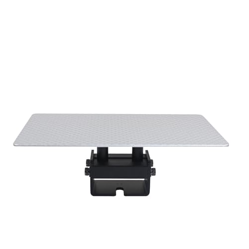 Printing Platform for Anycubic Photon Mono 2, Metal Build Plate for Resin 3D Printer, Brushed Build Platform Bed with Anti-Slip Hexagon Socket Screws, 3D Printer Parts/Accessories Replacement For Photon Mono 2