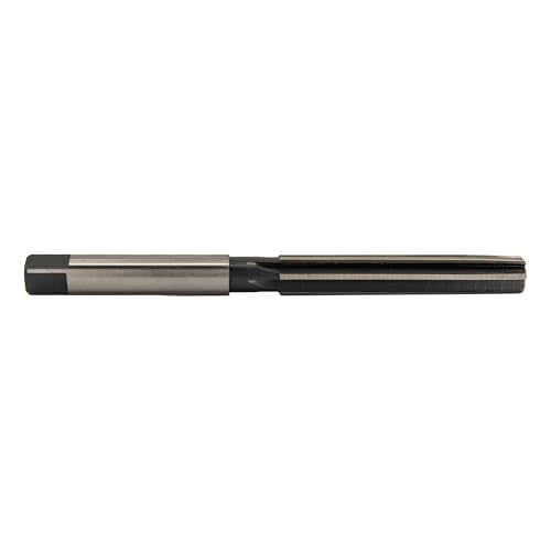 Drill America DWR Series 1/2-inch high-speed steel straight flute hand reamer for threading applications