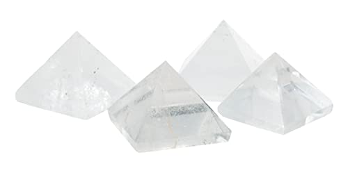| Pyramid | Clear Quartz | Mini | 1 Pc | Crystals and Healing Stones, Room Decor, Spiritual Gifts, Reiki, Chakra, Witchcraft, Yoga, Meditation Accessories