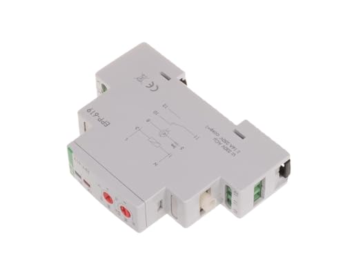 Current Control Relay 1-Phase 0.6-16A AC 1P 0.5-10sek EPP-619 f&f 5908312593928
