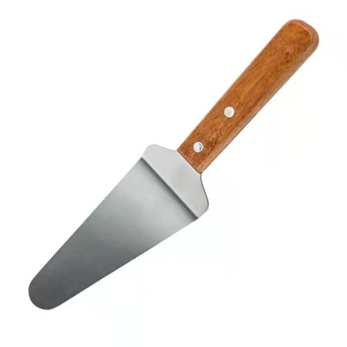 10 Packs Pizza Server Spatula Pie Servers Spatula With Wooden Handle Shovel Stainless Suitable For And Easy to Grip Pizza Spatulas Pie Server Cake Pizza Servers 10