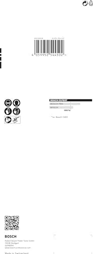 Bosch 10 x Expert C470 Sanding Sheet Sets with 8 Holes (for Paint on Wood, Hardwood, Diameter 93 x 230 mm, Grit 3 x 60, 4 x 80, 3 x 120, Professional Accessories Orbital Sander) (Pack of 2) 93x230 mm (Packung mit 2)