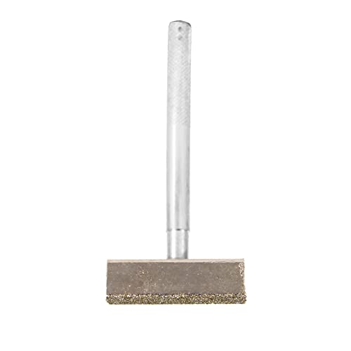 Premium Diamond Grinding Wheel Straightener with Electroplating - T-shaped Tool for Dressing Bench and Bench Grinding Machines - Heavy Duty Knurled Handle for