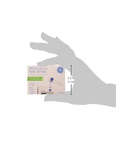 [Australia - AusPower] - GA/Bionime GE100 Diabetic Test Strips, 100 Count 100 Count (Pack of 1) 