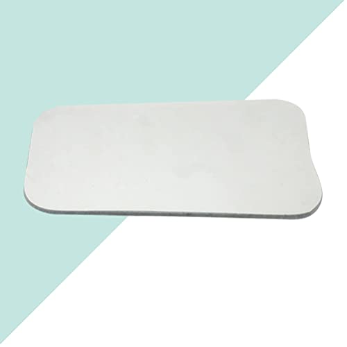EXCEART Dental Glass Reflector Double-Sided Tooth Mirror for Dental Photography with Polished Edges Lightweight Reflector 11.80 x 6.50 x 0.50 cm Compatible with Cold Sterilisation
