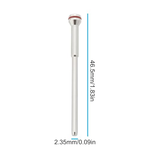 Pack of 10 Mandrels 2.35 mm 3/32 Inch Shank for Rotary Tools Compatible with Dre-mel
