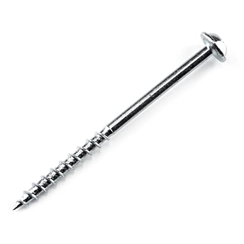 Kreg SML-C250-125 zinc pocket-hole wood screws, 2-1/2 inch, 125 count package