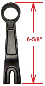 [Australia - AusPower] - Vermont Castings 1307419A Bolt On Andiron 
