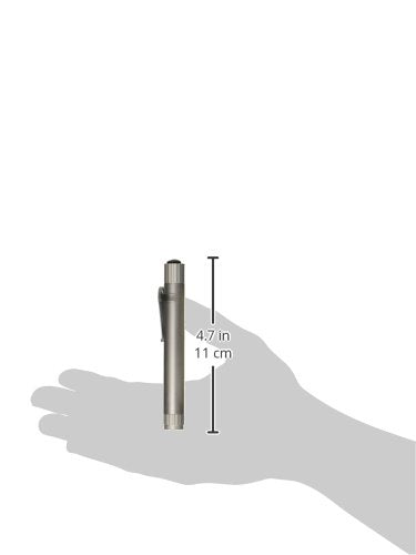 Gima - GIMA Professional Pen Light LED Diagnostic Light Metal Silver Color Push Button On/Off Silver colour