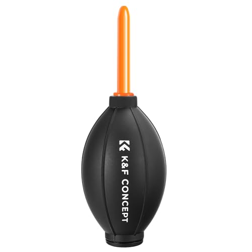 K&F CONCEPT Silicone Air Blower with Long Nozzle,Individually Packaged