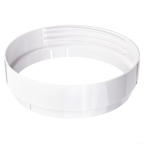 15cm Air Conditioning Exhaust Hose Coupler Adapter ABS Plastic A/C Unit Hose Connector for Mobile Air Conditioning Parts and Accessories