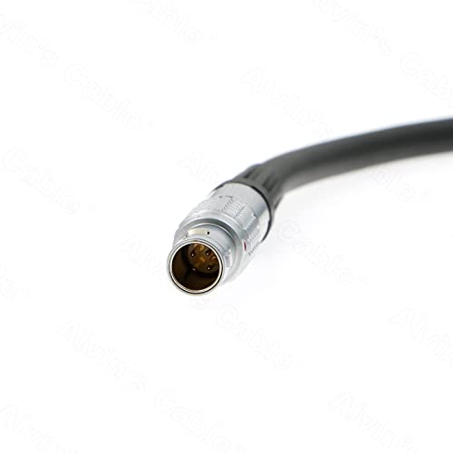 Alvin’s Cables Teradek RT Motor Cable for Teradek MDR.X Receiver | MOTR.X Motor| MK3.1 Motor Straight to Right Angle 4 Pin Male Power Control Cable 60cm|24inches