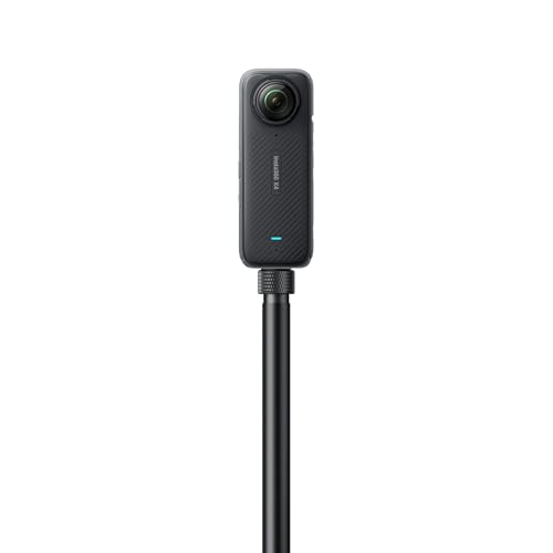 Insta360 Throwpod, 2-in-1 Tripod + Selfie Stick, Auto-Unfolding Legs, 1/4" Mount, Compatible with Ace, Ace Pro, Ace Pro 2, Flow, Flow 2 Pro, Flow 2, Flow Pro, GO 3, GO 3S, GO Ultra, ONE X2, X3, X4, X5