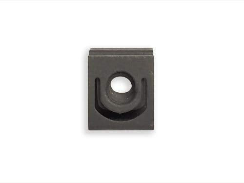 [Australia - AusPower] - RackGold® Black 12-24 Slide-on Cage Nuts 25 Pack - USA Made 