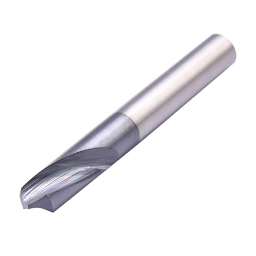 2Pcs 5/16" 2 Flute 120 Degree Solid Carbide Spot Drill - AlTiN Coated 5/16 in
