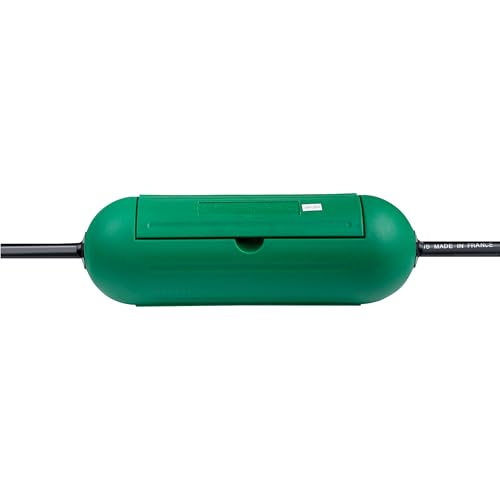 Brennenstuhl Safe-Box - 1160400; Schutz vor ungewolltem Trennen der Steckverbindung, sowie vor Verschmutzung and Beschädigung; too als Schutz for Kleinkinder; for cable up to max. Ø 9 mm 1 Stück