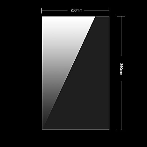 6PCS Creality FEP Film Release Films 260 x 200 x 0.15mm for ELEGOO Saturn/Saturn S/Mars 3 Pro/ANYCUBIC Photon Mono X/Photon Mono X2/Photon Mono X 6K/Photon M3/Phrozen Sonic Mighty 4K LCD 3D Printer Large