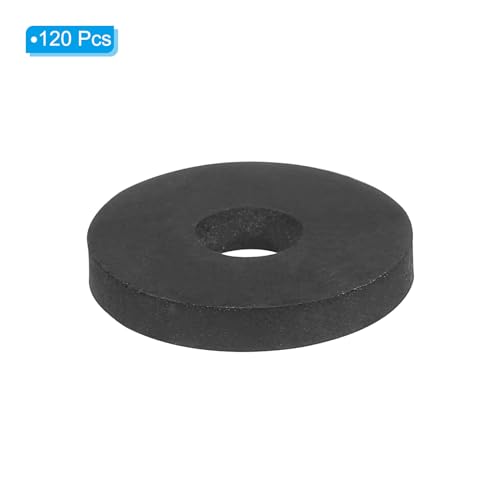 PATIKIL rubber washers, 3/4-inch OD x 1/4-inch ID flat waterproof grommets for bolts and screws