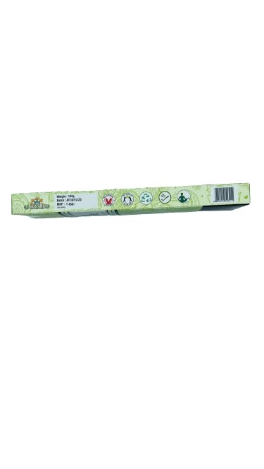Incense Stick Jasmine Herbal Ancient Vedic Method for Fragrance At Home, Meditation, Yoga, Spiritual, Aromatherapy Energy Cleansing- 100 Grams | 3.5 Ounce