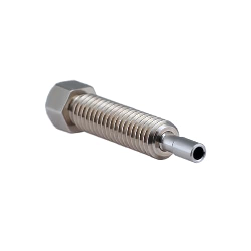 Micro Swiss Brass Plated Wear Resistant Nozzle for FlowTech™ Hotend - 1.00mm