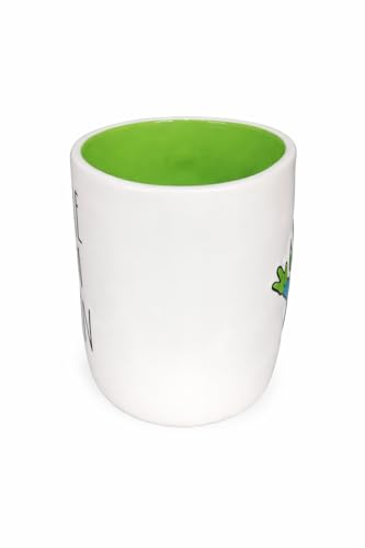 Rae Dunn Toy Movie Story Coffee Tea Ceramic Mug (Green Alien - Prepare to be Chosen) Green Alien - Prepare to be Chosen