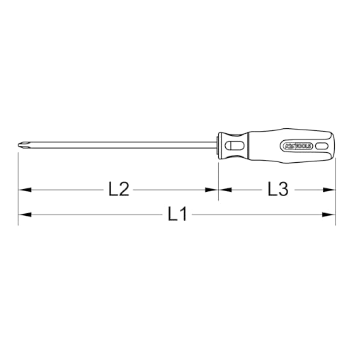 KS Tools 9620904 Beryllium Plus Screwdriver Phillips PH4