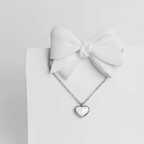 Cremation Jewelry Small Heart Urn Necklaces for Ashes for Women Men Memorial Keepsake Urns Pendant for Human Ashes Necklace Silver