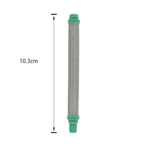 Pack of 5 30 Mesh Airless Sprayer Green Filter Insert 304 Stainless Steel Elements Replacement for Paint Coating Tools