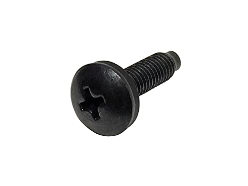 RackGold black 10-32 cage nuts and screws with washers, 25-pack for server racks