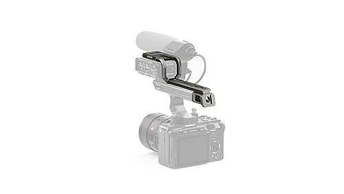 Tilta XLR Extension Bracket for/Compatible with Sony FX3 | Custom Designed | Mount Accessories | Secure Connection | Extended Grip | Lightweight & Durable | TA-T13-XLR (Titanium Gray) Titanium Gray