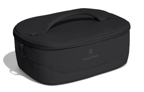 Hydro Flask Carryout Lunch Box - Insulated Lunch Box - Soft Cooler Travel Bag Black 6 L