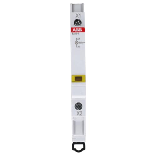 ABB E219-E | Compact 9 mm width - 1 TE - LED indicator for control cabinet - AC/DC wide range voltage - 2CCA703403R0001