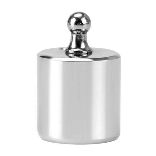 QWORK 14-Piece Calibration Weights Set 10 mg - 100 g for Laboratory and Jewellery, Includes Tweezers and Storage Box