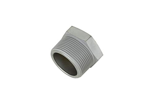 Milton Breather Vent Pneumatic Muffler, 1-1/2” MNPT - 40 Micron Sintered Bronze Silencer/Diffuse Air & Noise Reducer