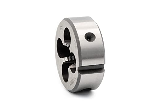 BAER M18 HSS Threading Die - M 18 x 2.5 - Thread Die Metric Control Thread - Male Thread Cutter Made of High-Alloy Tool Steel - Metric External Thread Die