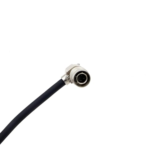 Alvin’s Cables Rotatable Right Angle Hirose 4 Pin Male to D-tap Power Cable for Sound Devices 688 644 633 MixPre-10 ii, Zoom F4 F8 F8N Recorder 50cm/19.7in Rotatable 4 Pin 19.7in