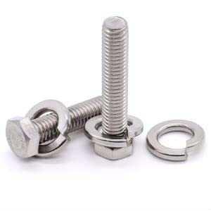 [Australia - AusPower] - Glvaner 14mm ID Stainless Steel Spring lock Washers (20 pcs) Stainless Steel 304 Splict Lock Washer Plain Finish 20 