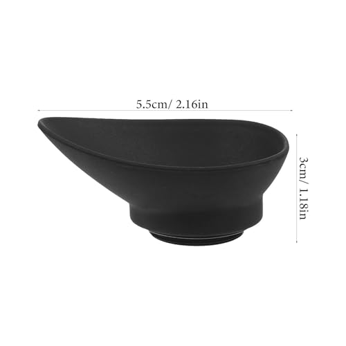 Veemoon Viewfinder Eye Cup Camera Eyecup Replacement Accessories Rubber Camera Eye Shade Viewfinder Eyepiece Part for Broken Repair 2.16 X 1.77 X 1.18 in