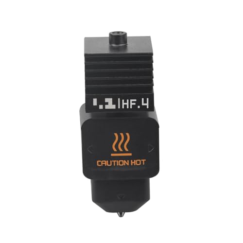 Upgraded H2D High Flow Hotend 0.4mm with Hardened Steel Nozzle Silicone Cover Compatible with Bambu Lab H2D and H2D Laser 3D Printer Hot End Accessories