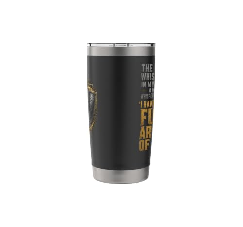 Christian Armor of God Man of God Faith Gift Warrior Stainless Steel Insulated Tumbler Black 567 g