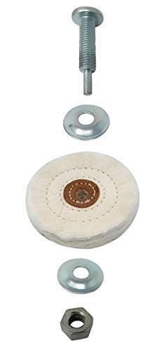 [Australia - AusPower] - LINE10 Tools Drill Arbor Adapter Mandrel for Buffing and Grinding Wheels, 1/2-inch Diameter 1/2" Arbor 