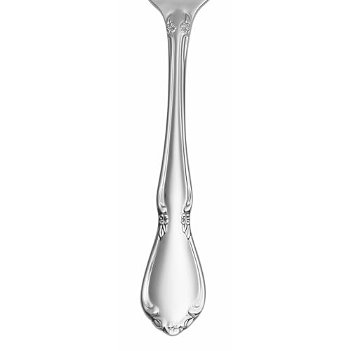 Oneida Chateau 6-piece toddler flatware set with baby spoons and forks, stainless steel silverware for kids.